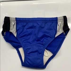 Blue men’s medium speedo